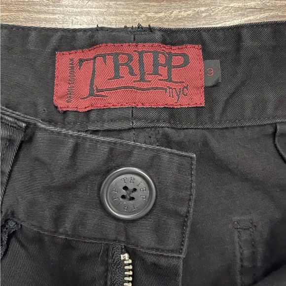 Tripp NYC Rare Pink Pinstripe Lace Pants Corset Pockets size 3 *NFS AS OF RN* - Picture 6 of 6